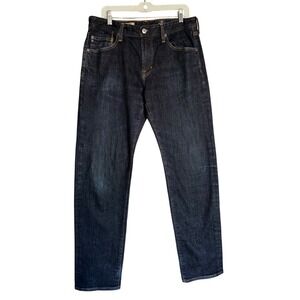 AG Adriano Goldschmied Mens 34x33.5 The Graduate Tailored Leg Jeans Heritage